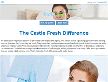 Tablet Screenshot of castlefresh.com